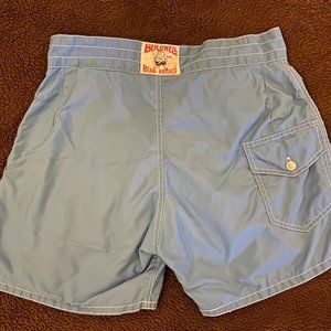 BIRDWELL BEACH BRITCHES Men's 100% Nylon Size 32 BLUE Shorts 310s